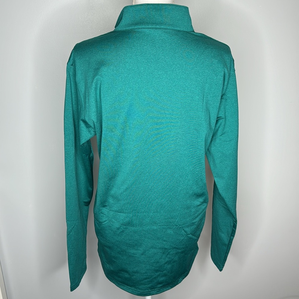 Men’s teal quarter zip size small - Picture 3 of 5